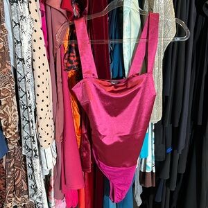 Beautiful lulus satin bodysuit